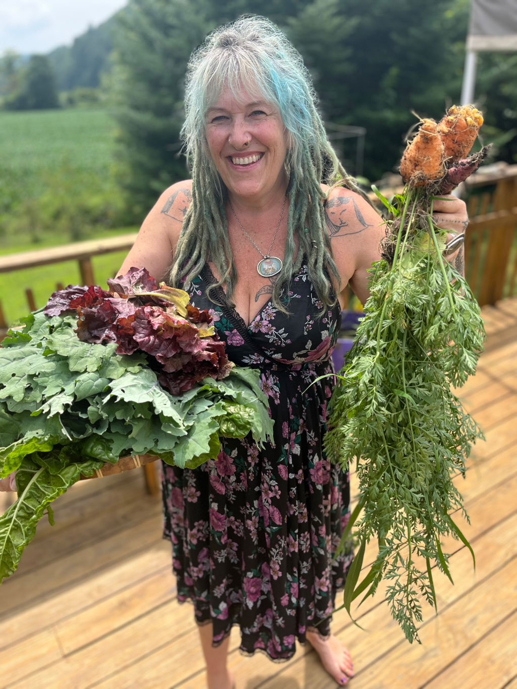 garden-bounty staff with garden bounty